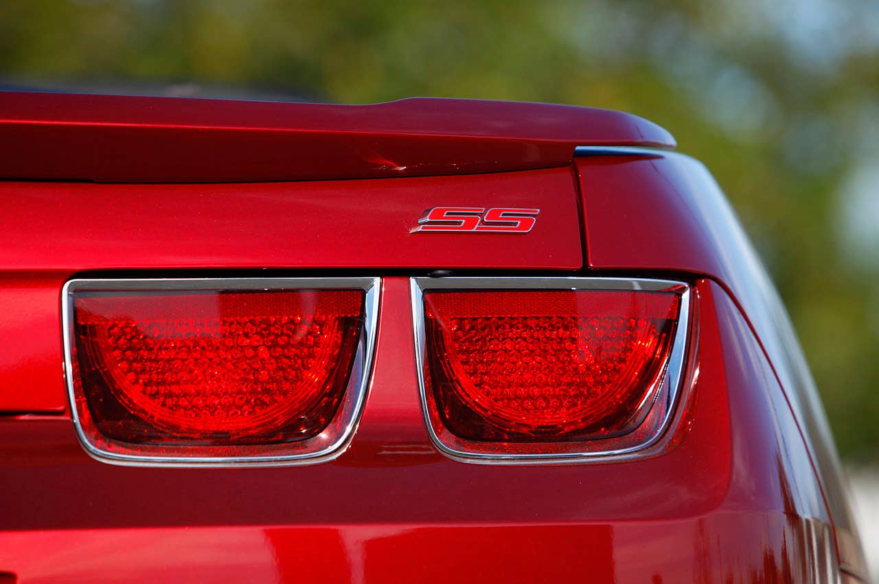2011 Chevrolet Camaro Convertible taillights