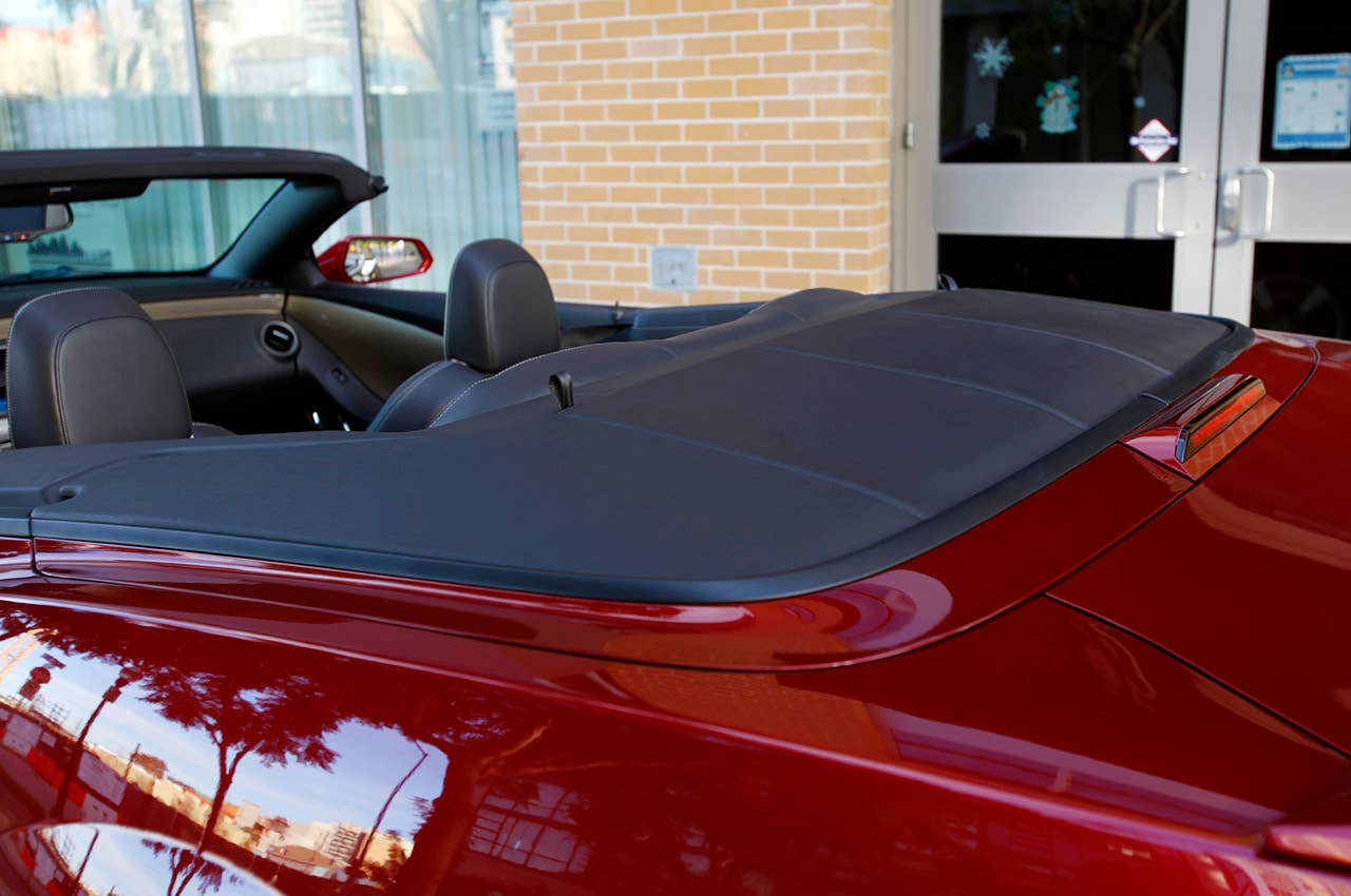 2011 Chevrolet Camaro Convertible top down