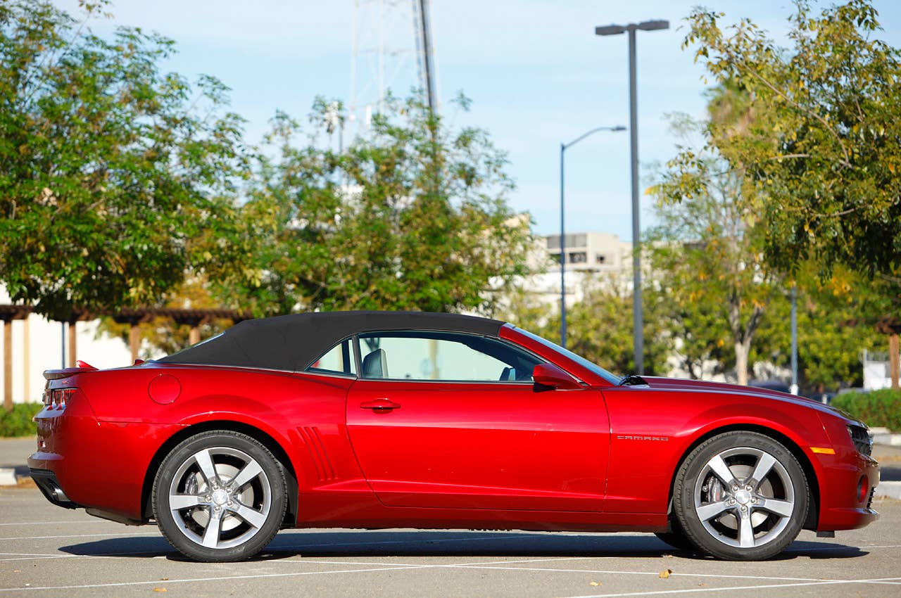 2011 Chevrolet Camaro Convertible side view