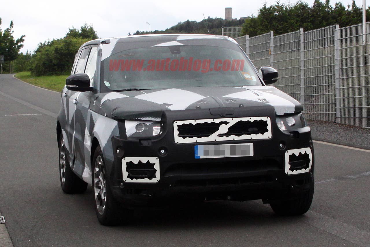 2014 Range Rover Sport spy shots