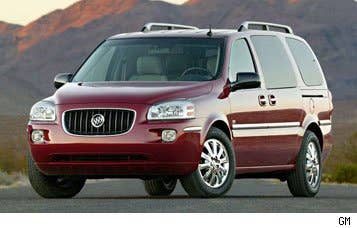 During its unheralded, three-year run, the Terraza symbolized its fitful, chaotic upbringing. It was designed to be a luxury version of GM’s minivan lineup. When Oldsmobile, Pontiac and Saturn were scrapped, the low-selling Terraza went to the junkyard along with it.  Although the larger-sized Terazza looks disjointed, what with its mismatched-sized windows, this car deserves more credit than minivan historians might otherwise give it. It’s the precursor to the much-ballyhooed Buick Enclave.