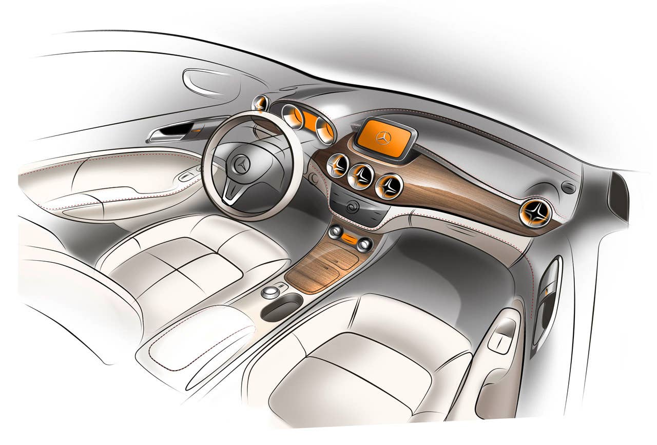 2012 Mercedes-Benz B-Class Interior