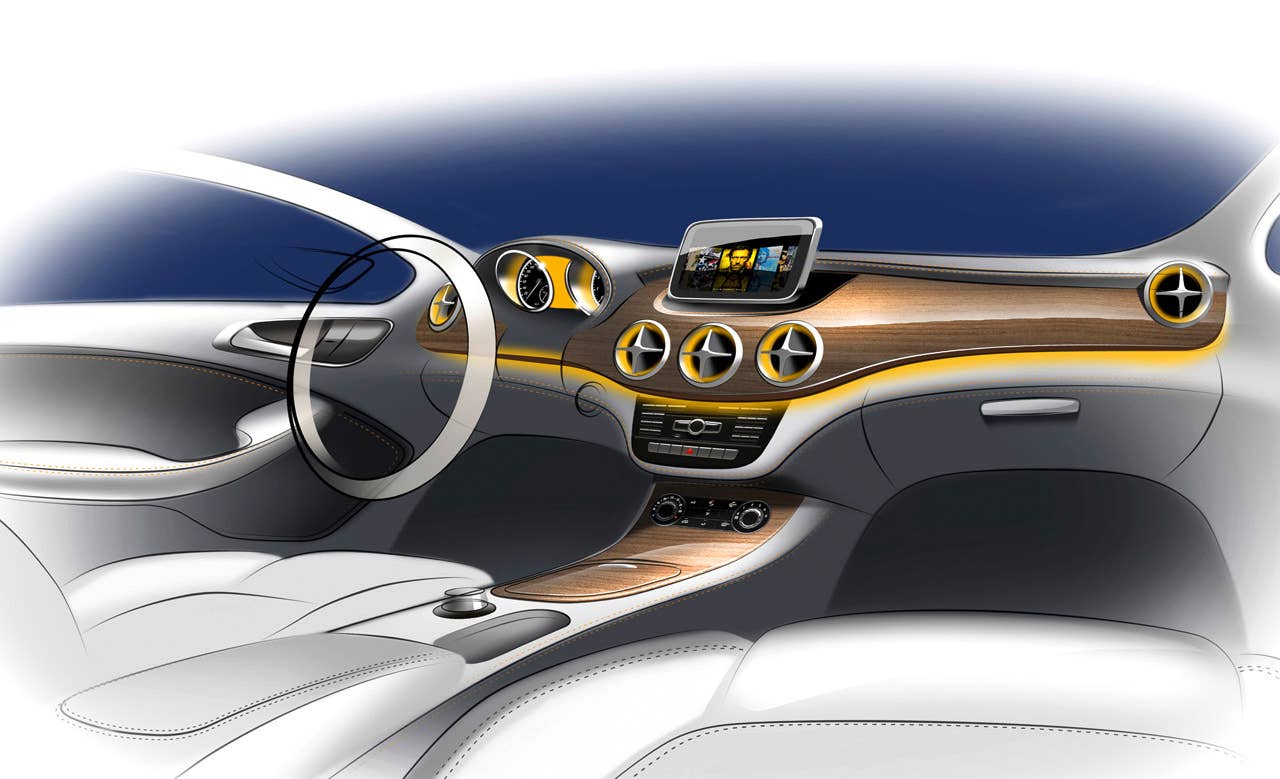 2012 Mercedes-Benz B-Class Interior