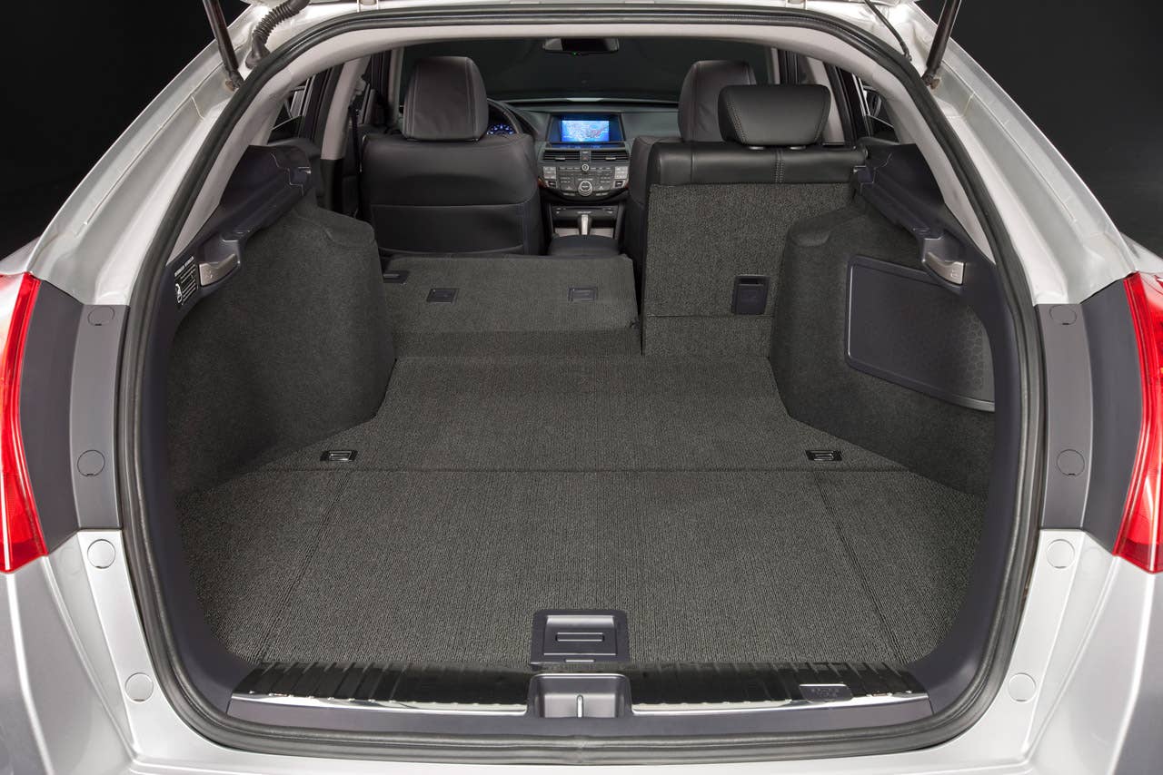 2012 Honda Crosstour EX-L interior.