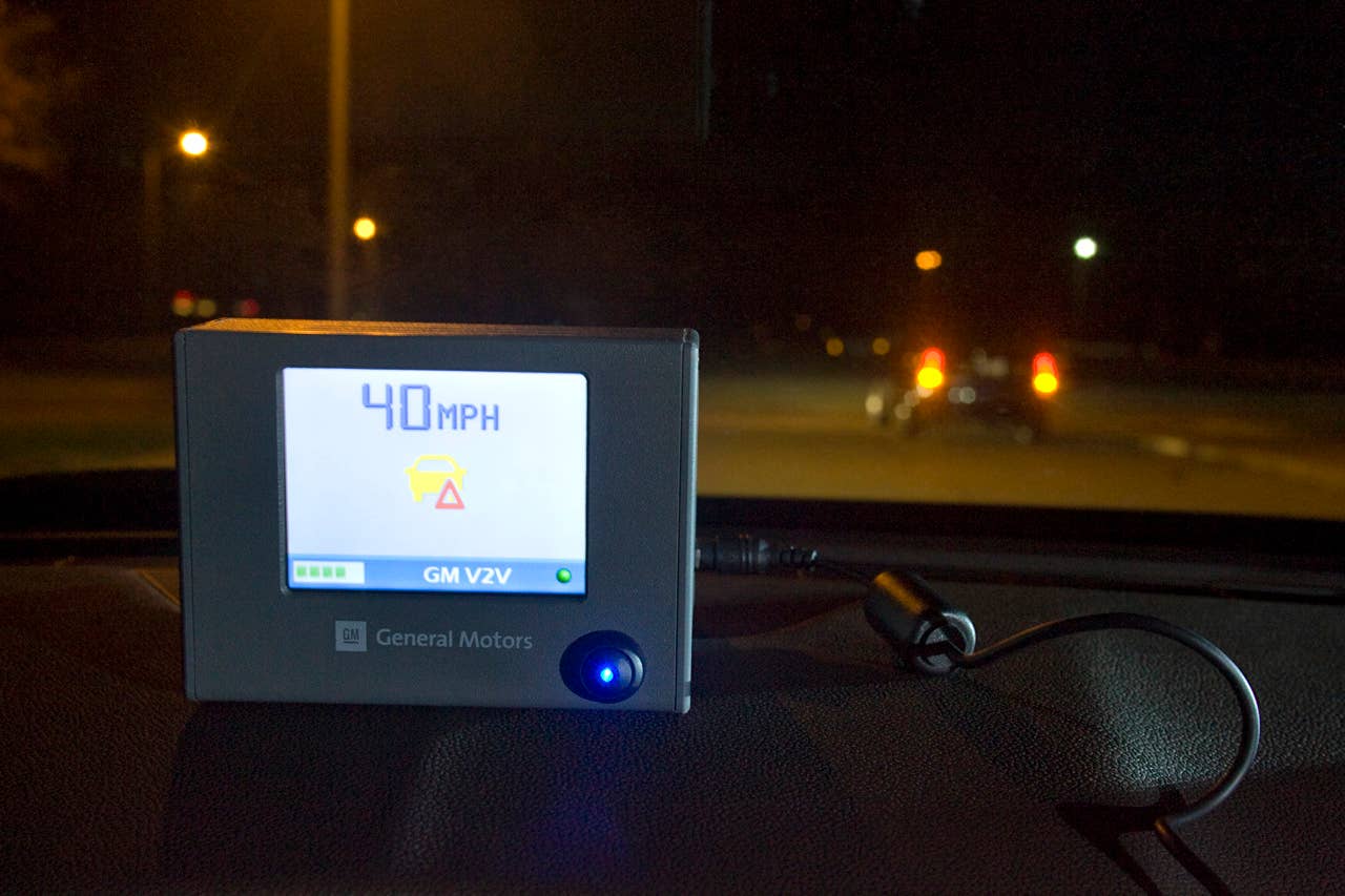 General Motors V2V Technology. (Photo by Jeffrey Sauger for General Motors)