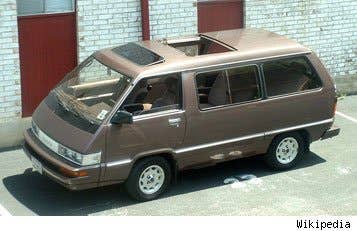 The Toyota Van, also known as the Toyota MasterAce, looks like a Japanese version of Volkswagen’s iconic microbus.  In fact, it was Toyota’s early answer to Chrysler’s minivan, with U.S. sales starting in 1983. Hilariously, certain trim levels were referred to as the “Wonder Wagon” in advertisements.  Sadly, a full-fledged minivan with only three doors is anything but.