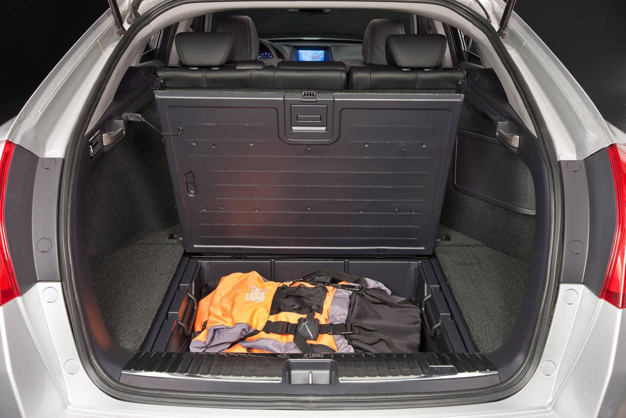2012 Honda Crosstour EX-L interior.
