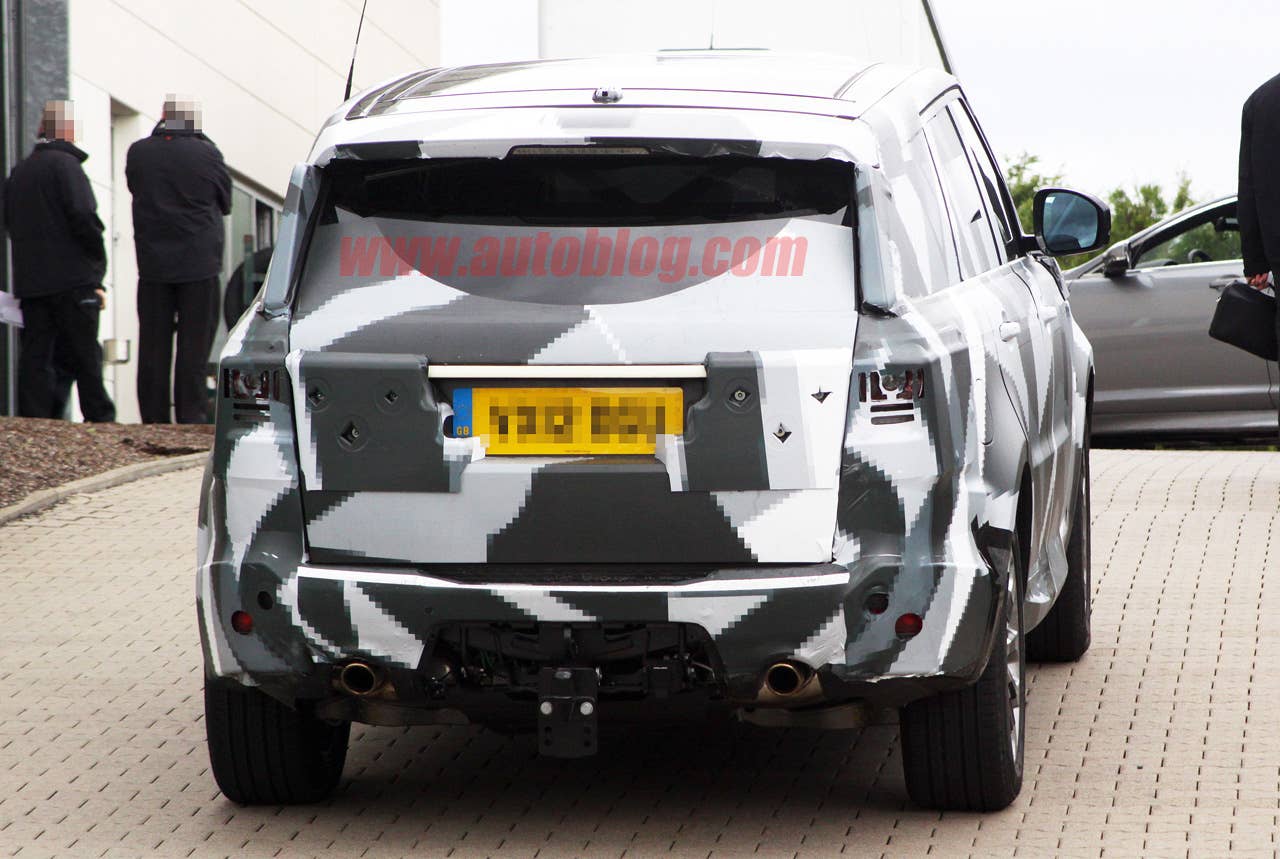 2014 Range Rover Sport spy shots
