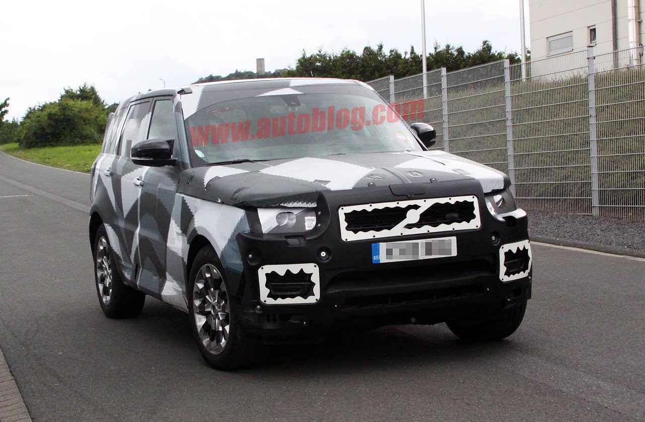 2014 Range Rover Sport spy shots