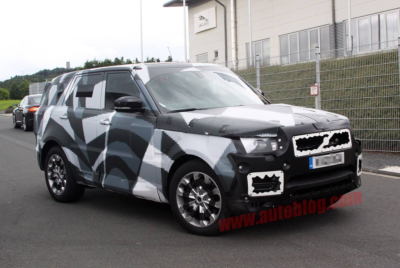2014 Range Rover Sport spy shots