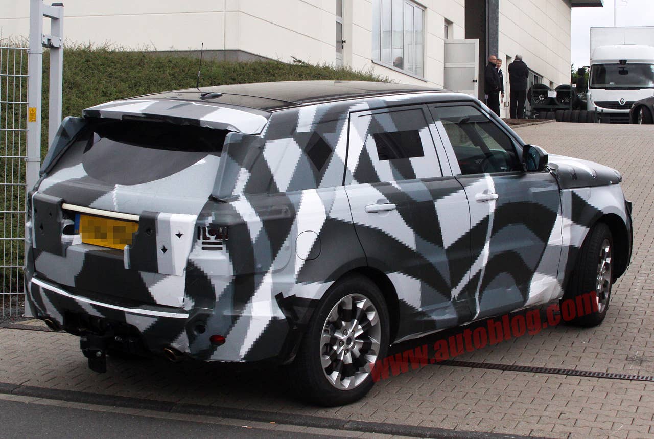 2014 Range Rover Sport spy shots