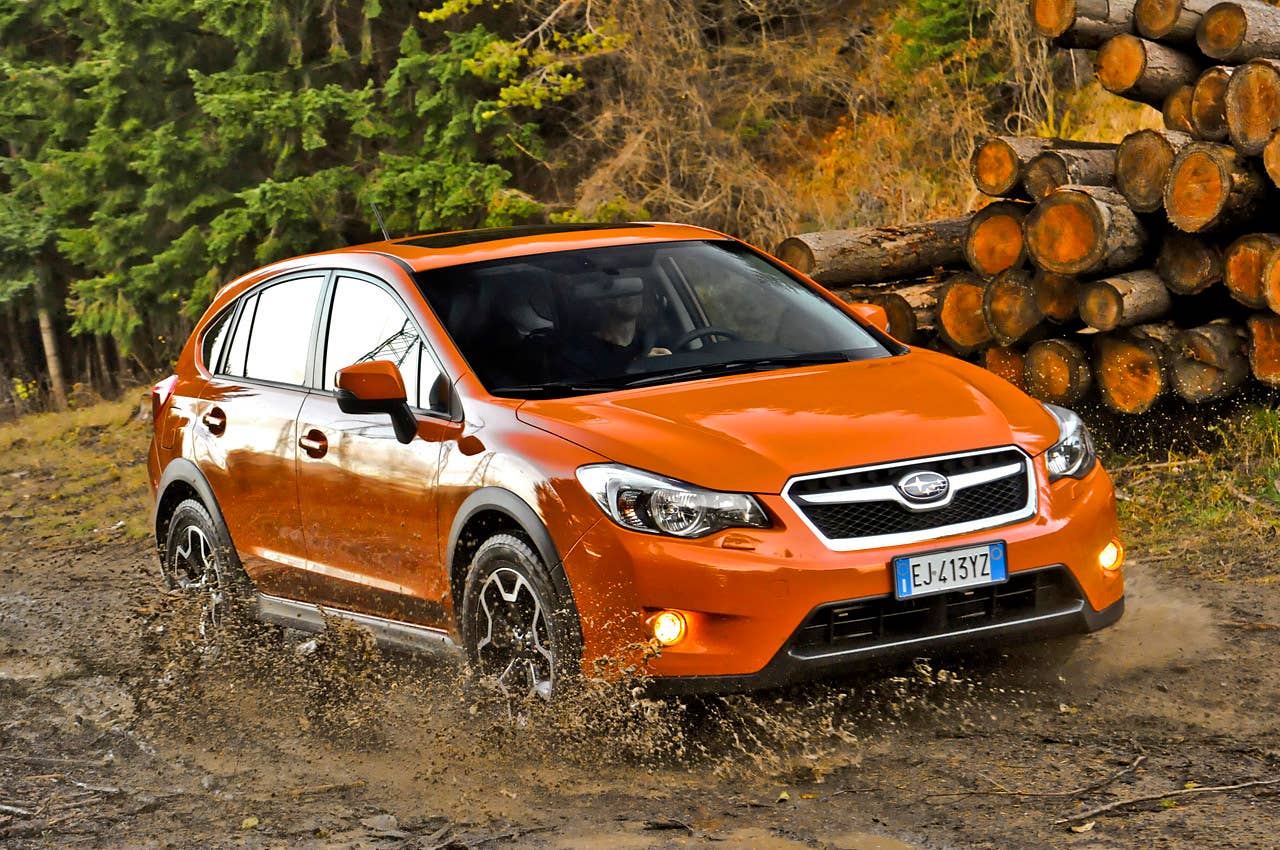 2013 Subaru XV Crosstrek driving