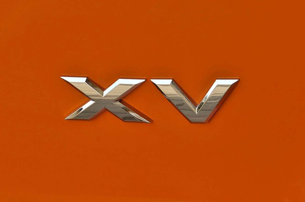 2013 Subaru XV Crosstrek badge