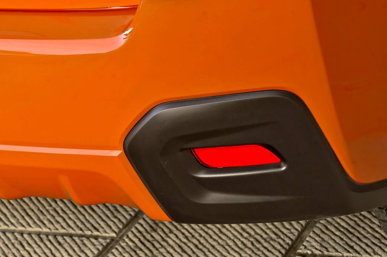 2013 Subaru XV Crosstrek rear fascia
