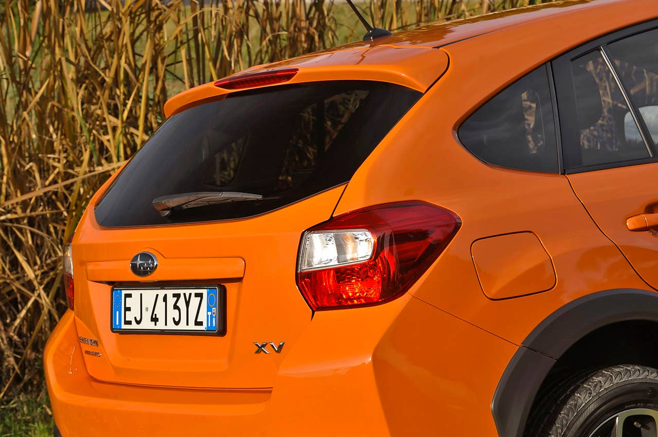 2013 Subaru XV Crosstrek rear detail