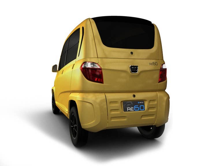 Bajaj RE60 rear 3/4