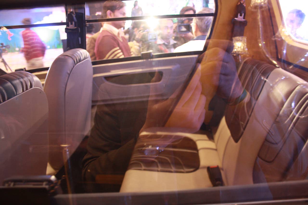 Bajaj RE60 interior