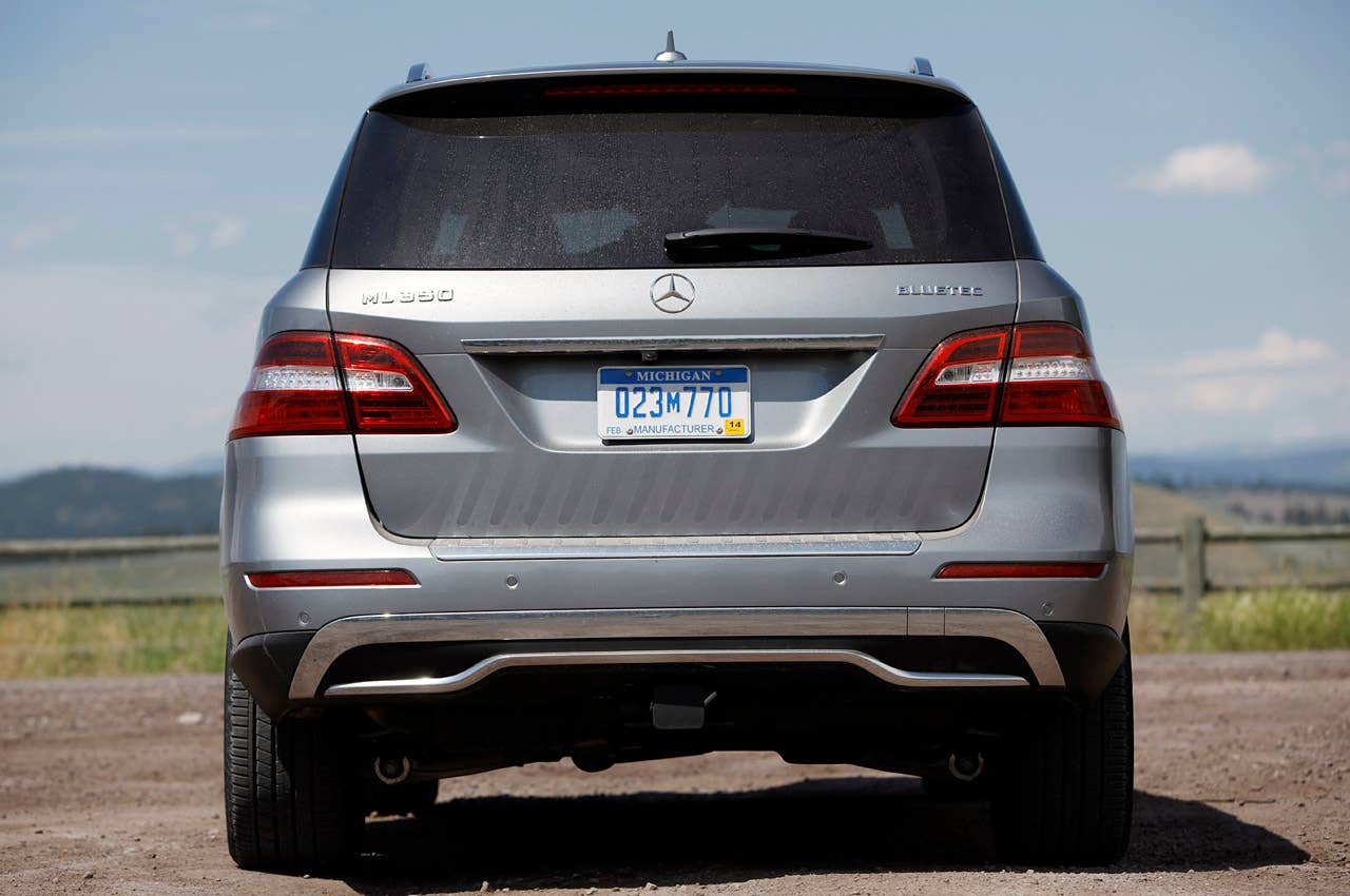 2012 Mercedes-Benz ML350 BlueTec 4Matic rear view