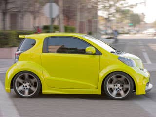 With a 1.3-liter 4-cylinder engine and a low curb weight (U.S. spec curb weight isn't available, but the Toyota iQ sold in Europe weighs in at 1,896 lbs, or about 90 lbs more than the Smart ForTwo sold here), our partners at Autoblog speculate that fuel economy will be "in the high 30s, which is reasonable but far from overwhelming for such a small package." 30 MPG driving just isn't as impressive for a small car these days when a vehicle like the Ford Mustang can hit 31 MPG on the freeway (to its credit, the Smart ForTwo squeezes out 33 city and 41 highway from its 1.0-liter, 3-cylinder engine).Fuel capacity is 8 gallons on the European iQ models (again, no word yet from Scion on the capacity of the U.S. fuel tank), so a total range could be as high as 300 miles but as low as 200 miles with aggressive city driving (which is the type of driving Scion is expecting for most iQ buyers). Until we know specific numbers from Scion, we'll hold out hope these numbers will be higher. More related to Scion iQ:Research All Scion VehiclesCheap Hybrid CarsResearch All Hatchbacks