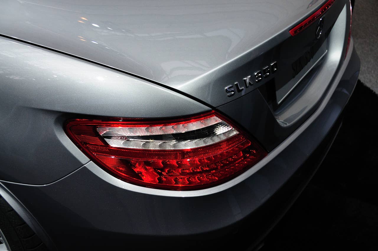 2012 Mercedes-Benz SLK Roadster tail lamp