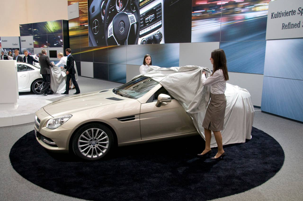 2012 Mercedes-Benz SLK Roadster - European Preview unwrapped