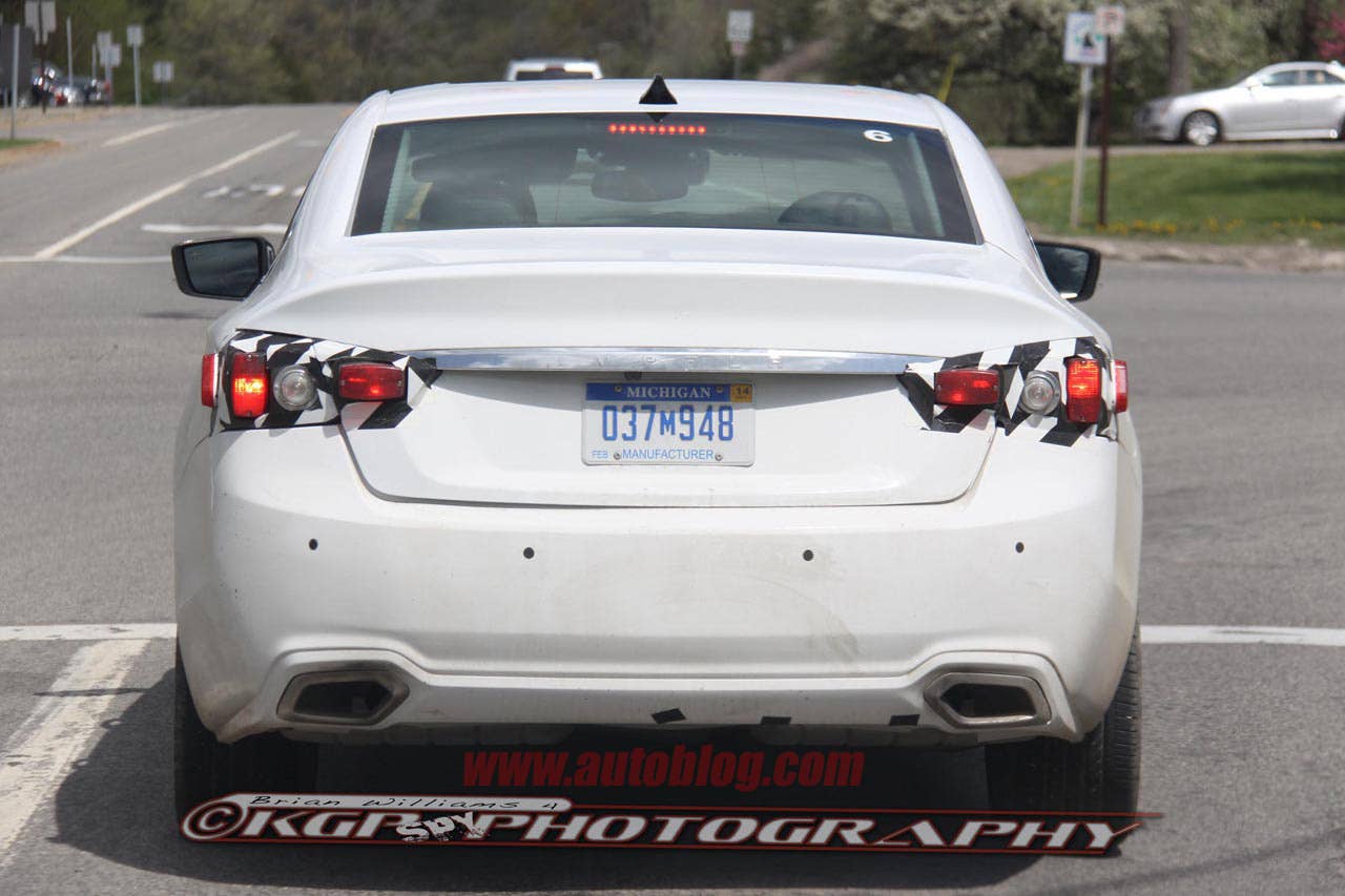 Chevrolet Impala SS Spy Shots rear
