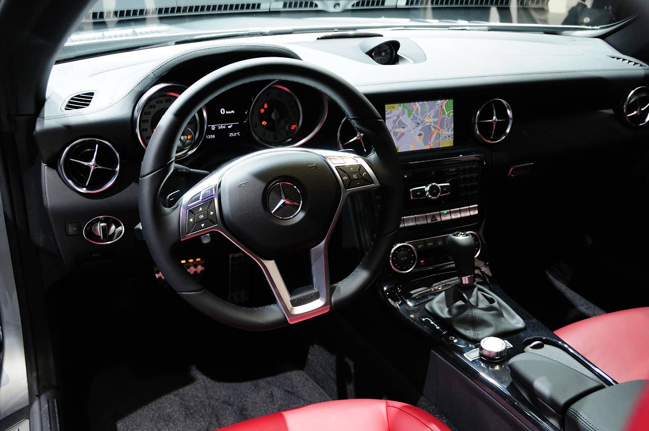 2012 Mercedes-Benz SLK Roadster interior