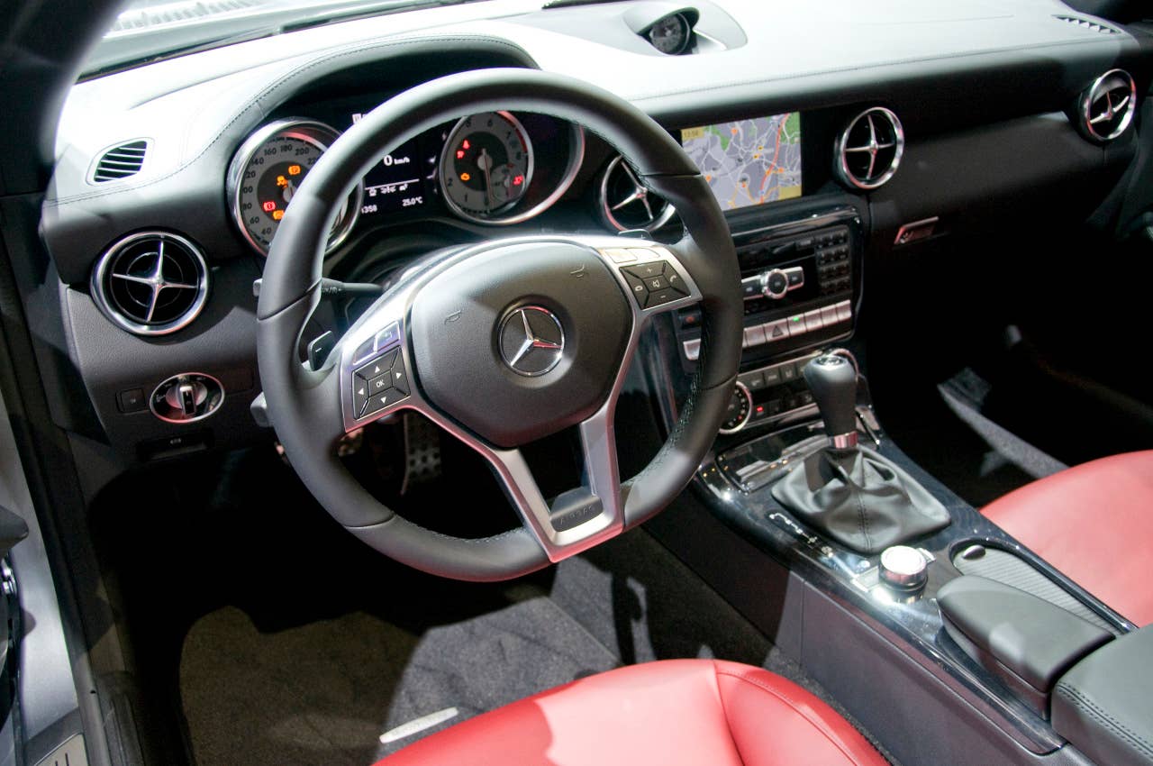 2012 Mercedes-Benz SLK Roadster interior