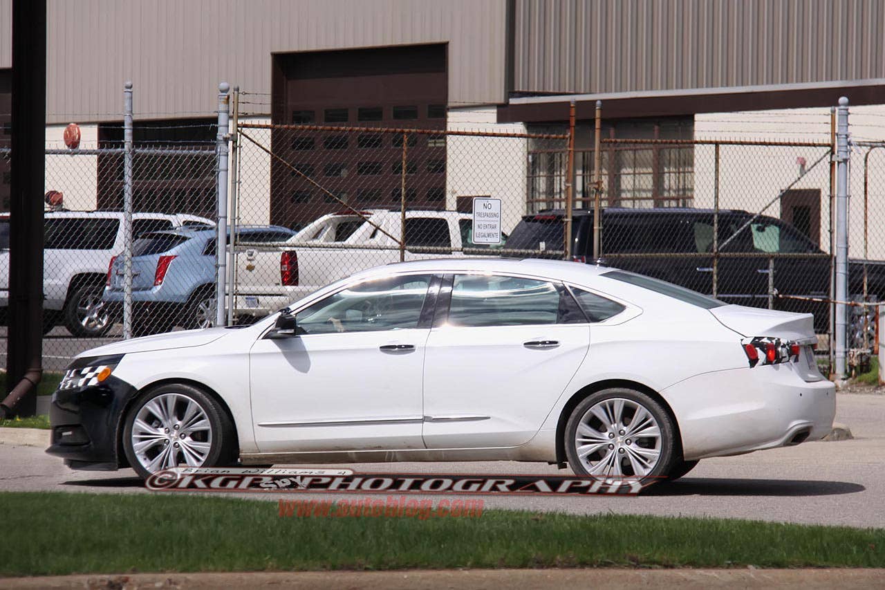 Chevrolet Impala SS Spy Shots side