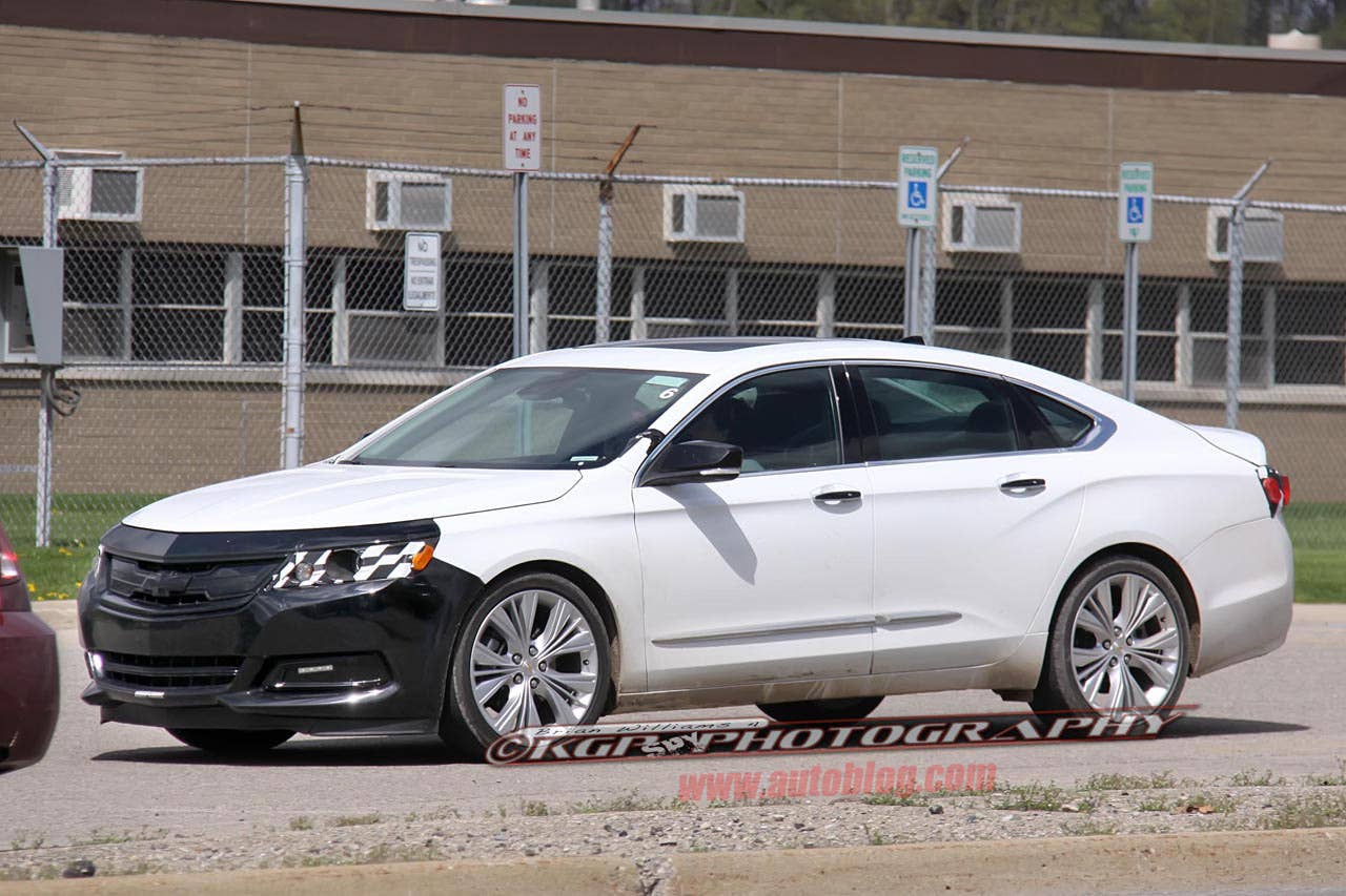 Chevrolet Impala SS Spy Shots side