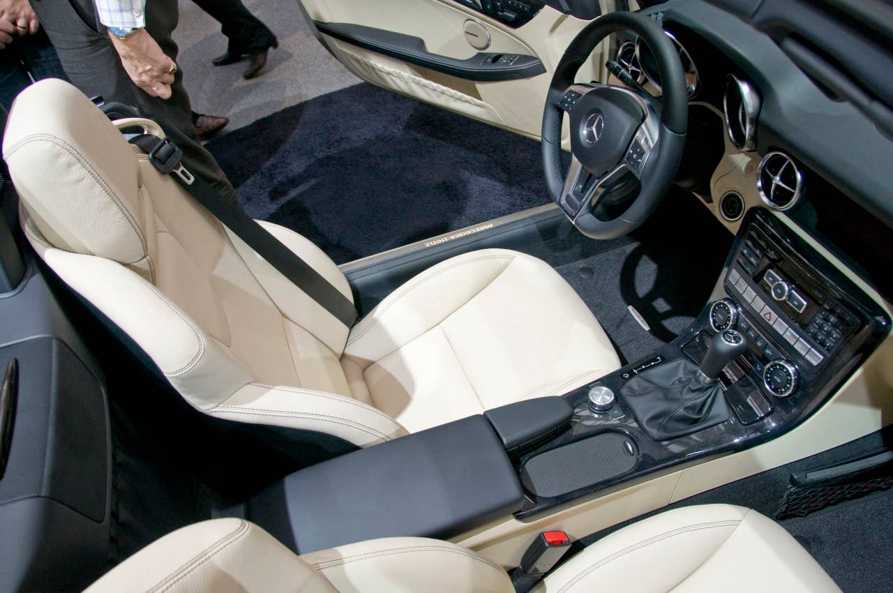 2012 Mercedes-Benz SLK Roadster interior