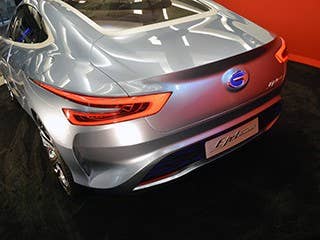 The rear end of the E-Jet concept.