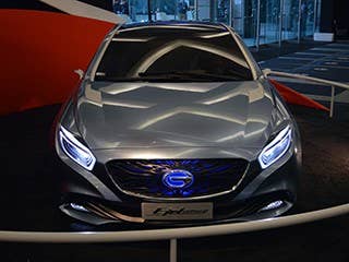 Exterior view of the E-Jet concept.