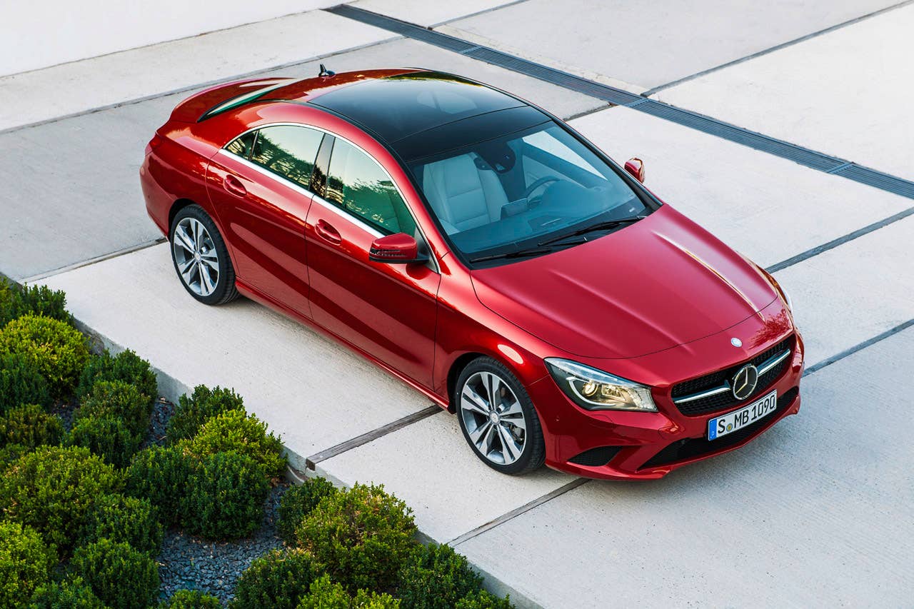 Mercedes-Benz CLA 220 CDI, (C117), 2012, Lack: Patagonienrot metallic BRIGHT, Ausstattung: Leder Saharabeige