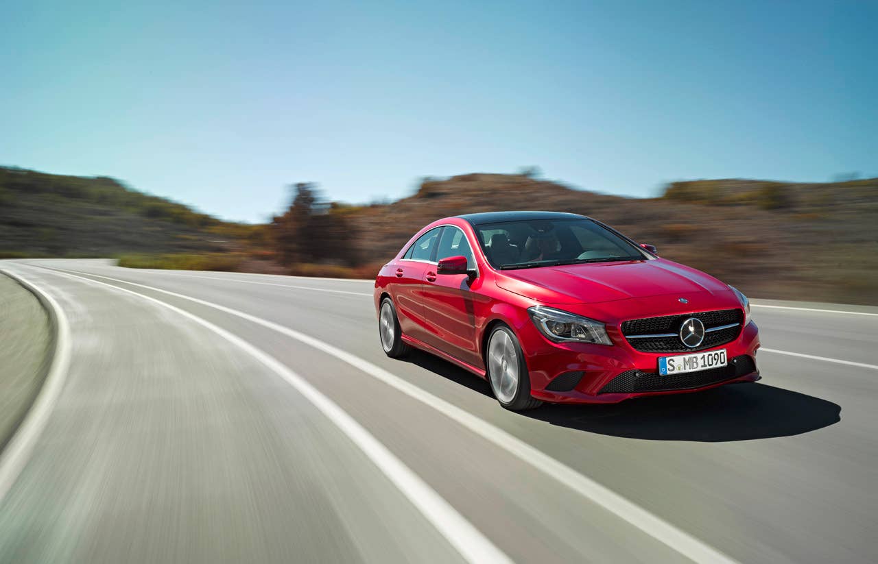 Mercedes-Benz CLA 220 CDI, (C117), 2012, Lack: Patagonienrot metallic BRIGHT, Ausstattung: Leder Saharabeige