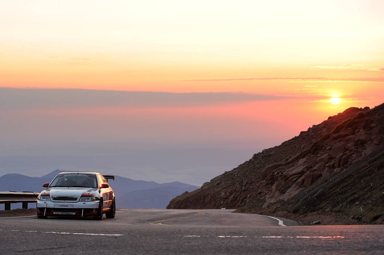 2001 Audi A4 Article:2012 Pikes Peak Hill Climb, Practice Day 3 Copyright 2012Drew Phillips / AOL