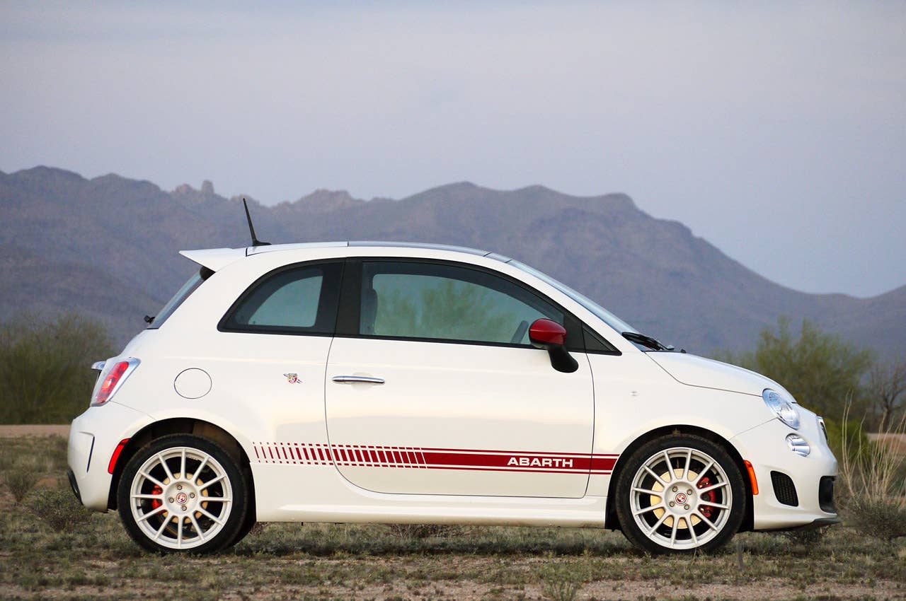 2012 Fiat 500 Abarth Article:2012 Fiat 500 Abarth Review Copyright 2012 Jeremy Korzeniewski / AOL
