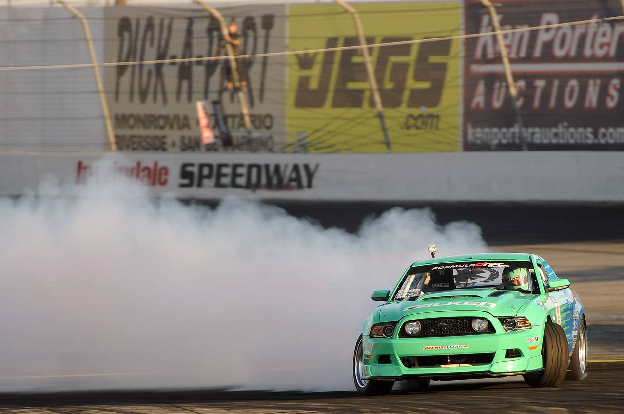 2013 Ford Mustang Drift Car Article:Formula Drift crowns its 2012 champion Copyright 2012Drew Phillips / AOL