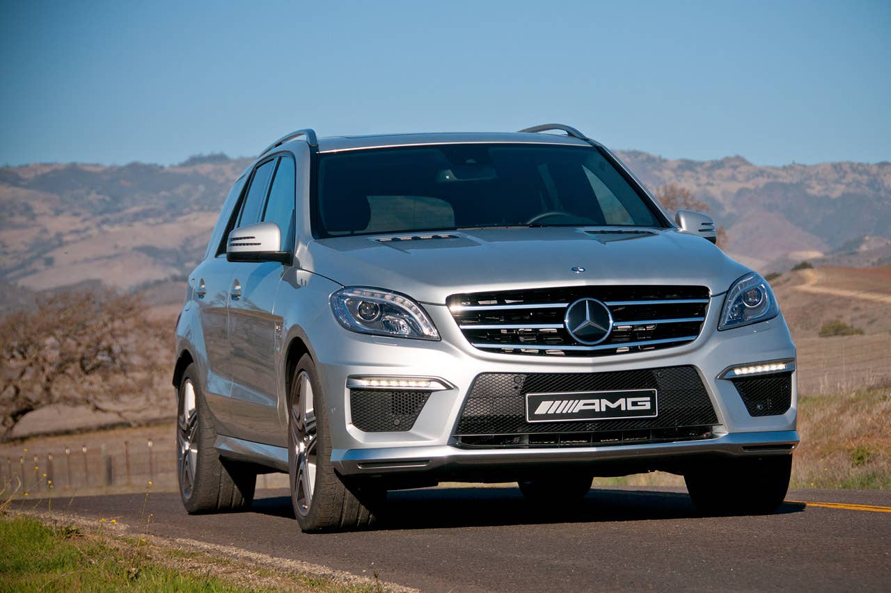 2012 Mercedes-Benz ML63 AMG Article:2012 Mercedes-Benz ML63 AMG First Drive Copyright 2012 Michael Harley / AOL