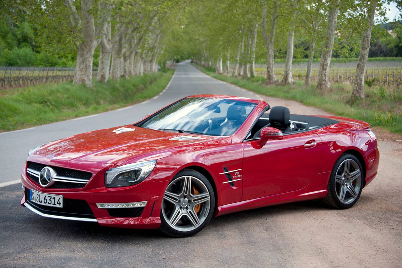 2013 Mercedes-Benz SL63 AMG Article:2013 Mercedes-Benz SL63 AMG First Drive Copyright 2012 Michael Harley / AOL