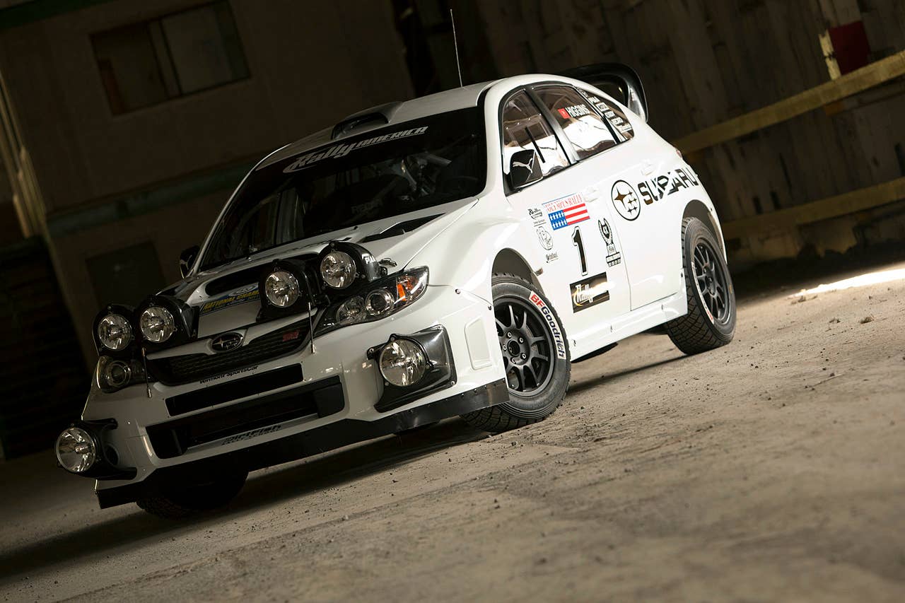 2012 Subaru WRX STI Rally Car Article:Up close and personal with David Higgins' 2012 Subaru WRX STI Rally Car Copyright 2012 Zach Bowman / AOL
