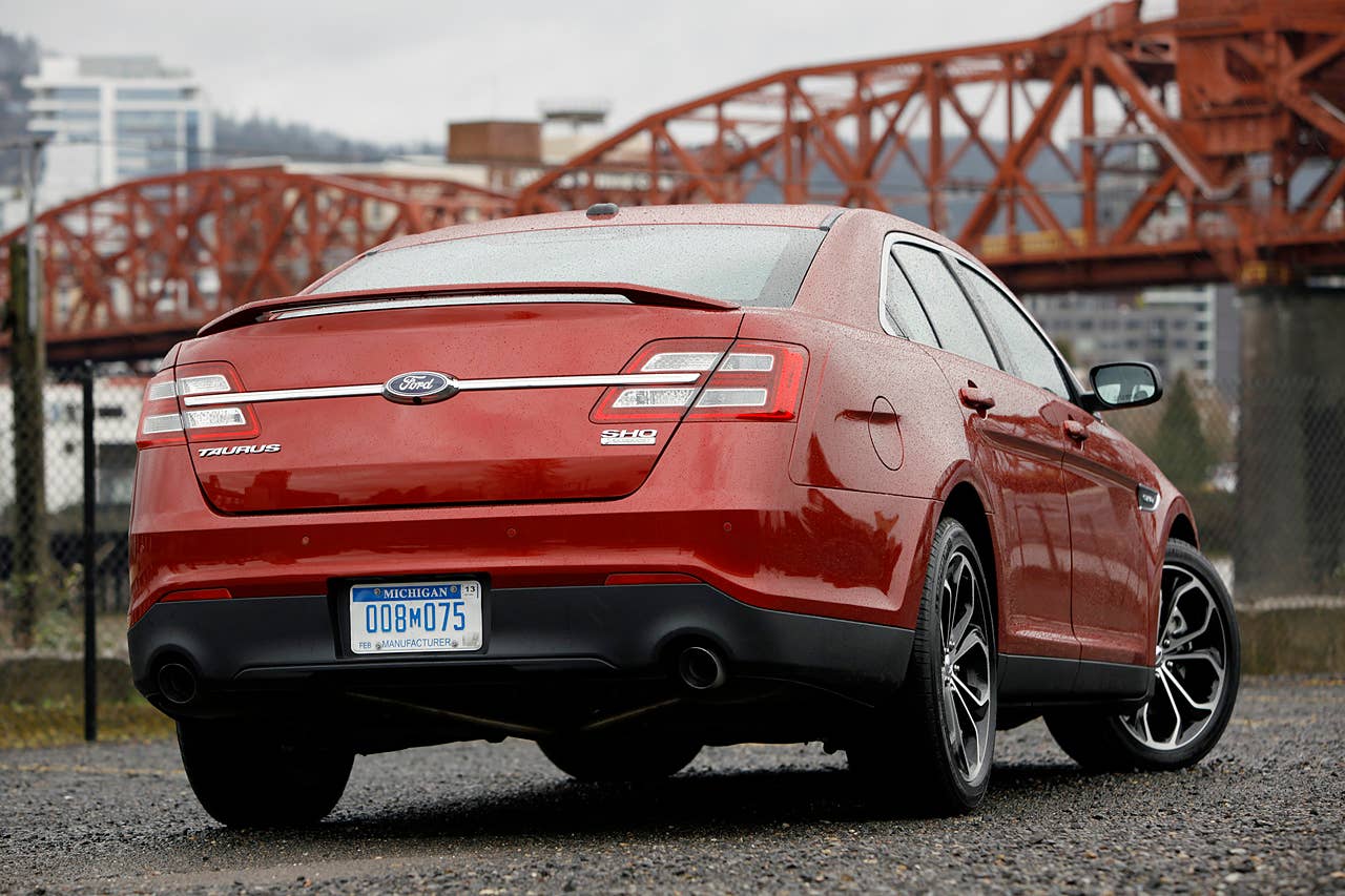 2013 Ford Taurus SHO Article:2013 Ford Taurus SHO First Drive Copyright 2012 Zach Bowman / AOL