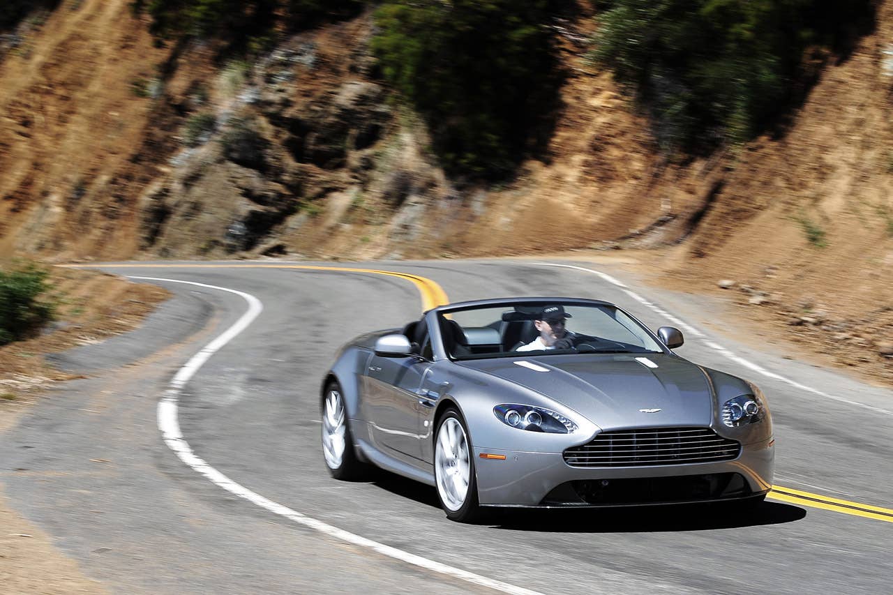 2013 Aston Martin V8 Vantage Roadster Article:2013 Aston Martin V8 Vantage Roadster Review Copyright 2012Drew Phillips / AOL