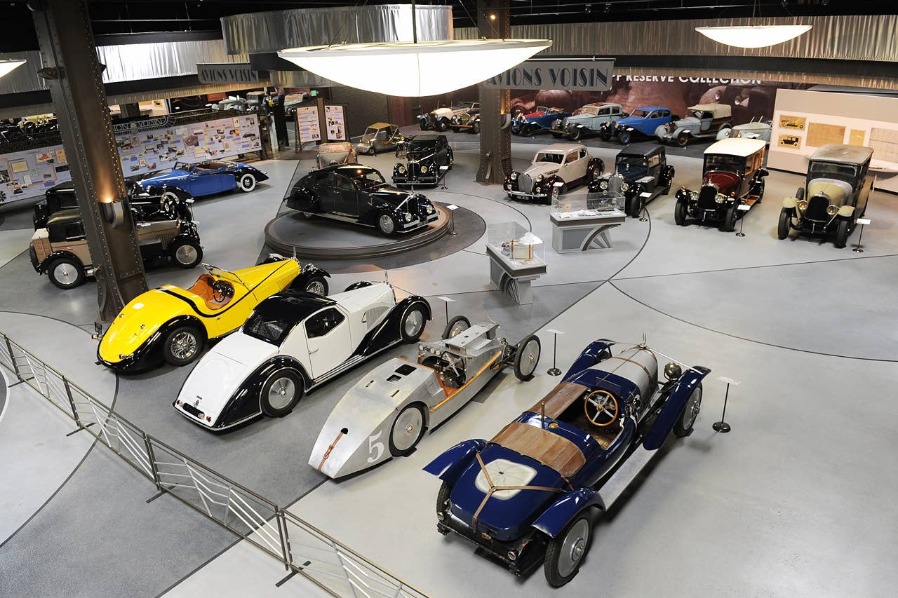 Voisin Collection at the Mullin Museum Article:La Vision de Voisin at the Mullin Automotive Museum Copyright 2012Drew Phillips / AOL