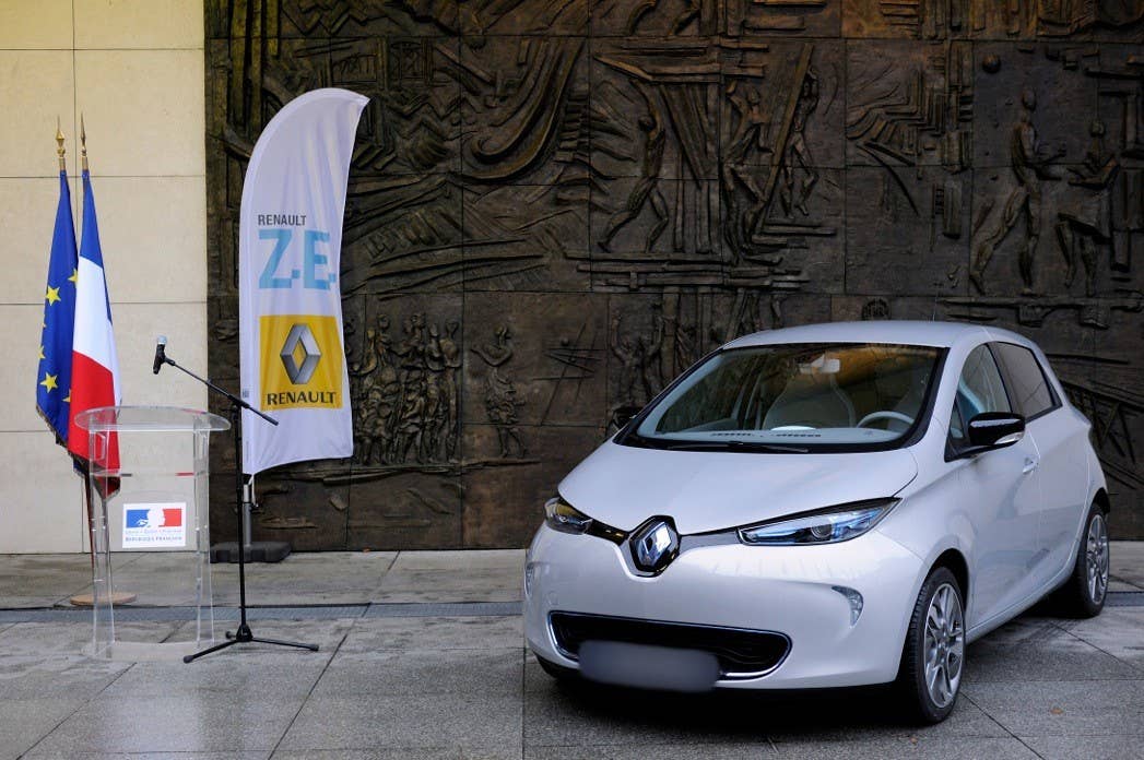 Renault Zoe first delivery