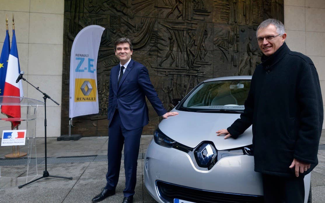 Renault Zoe first delivery