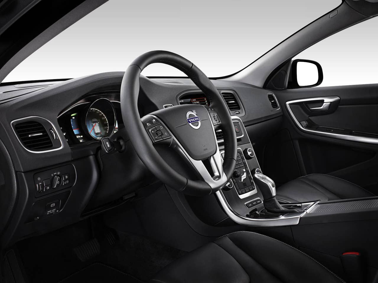 Volvo V60 diesel plug-in hybrid interior