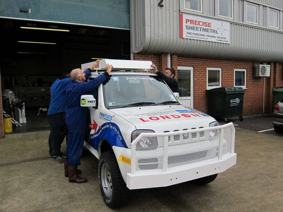 The Ultimate Challenge Suzuki Jimny brush guard