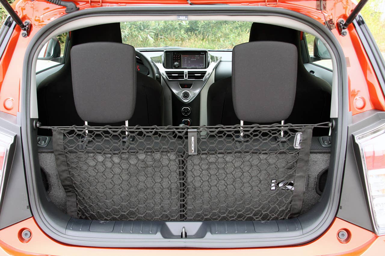 2012 Scion iQ rear cargo area