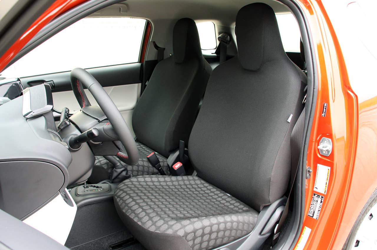 2012 Scion iQ front seats